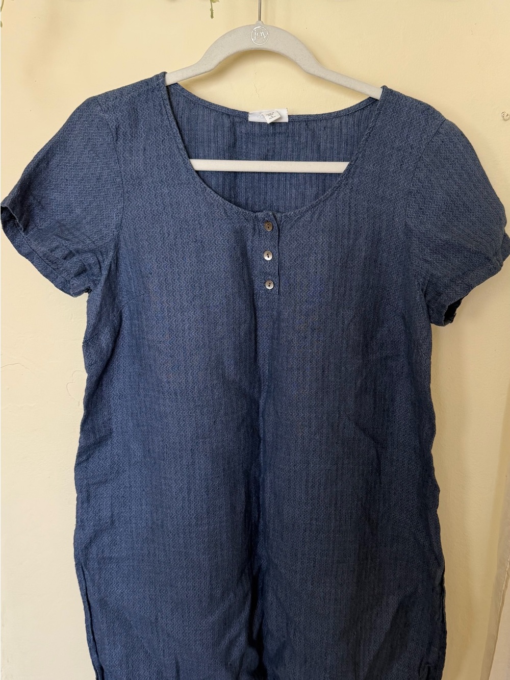 Pure Jill 100% Linen Women’s Relexed Fit Tunic Dress